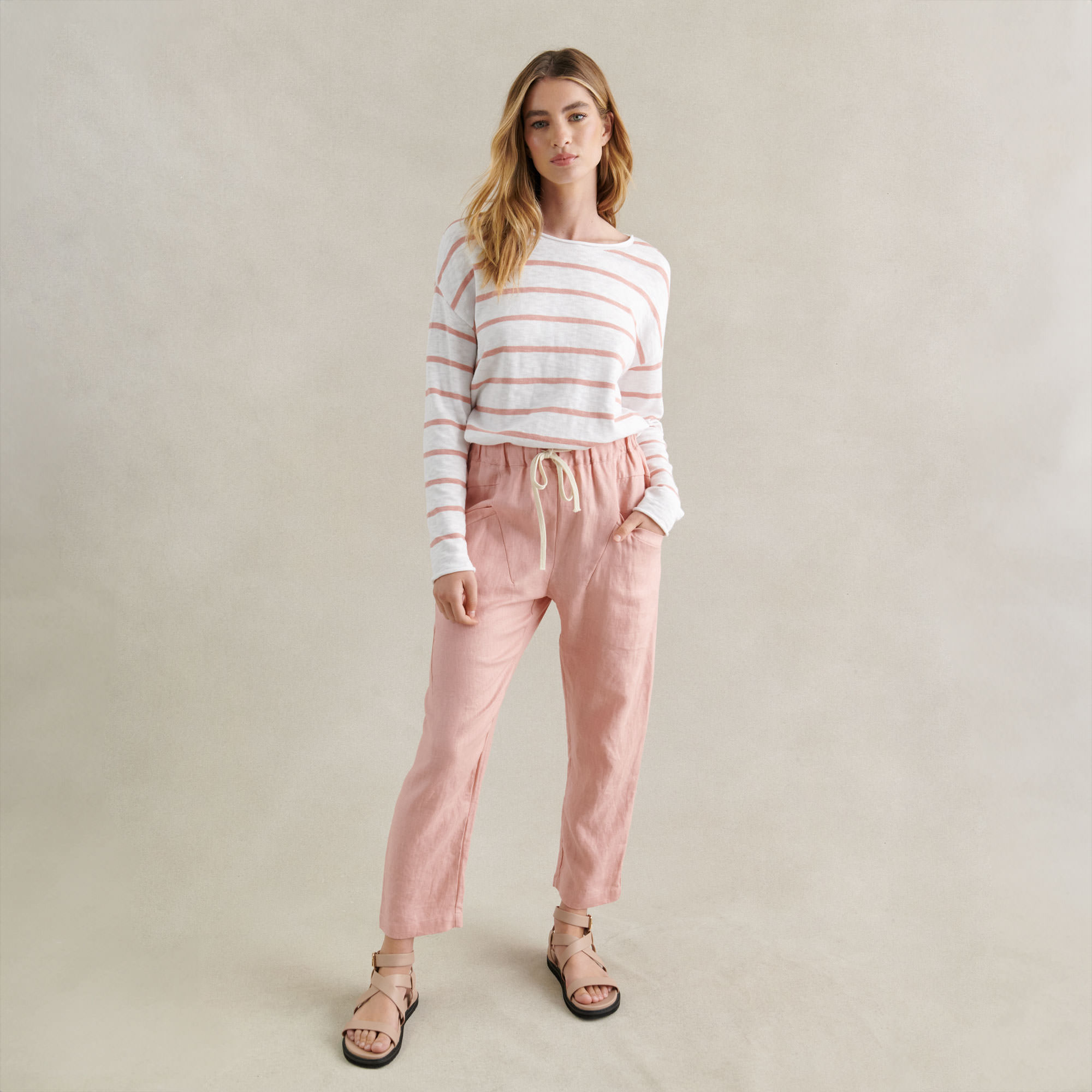 shoot-studio-little-lies-striped-top-white-pink-front-portfolio